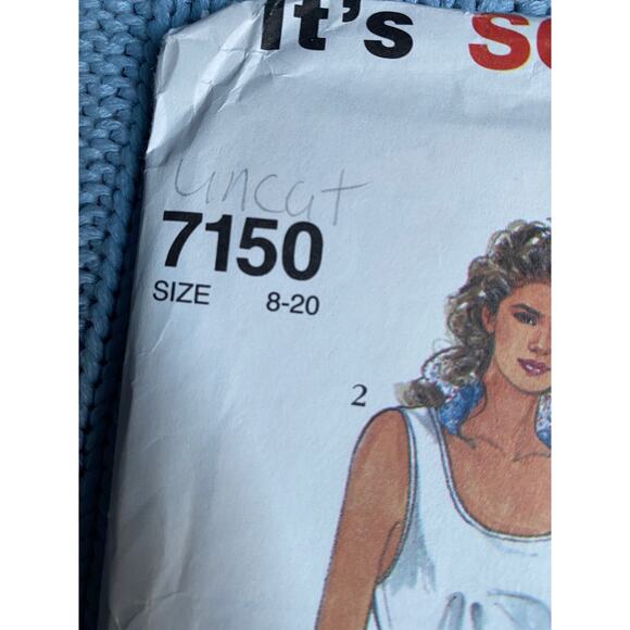 Simplicity 7150 Sewing pattern maxi skirt pullover top size 8-20 - Picture 2 of 5